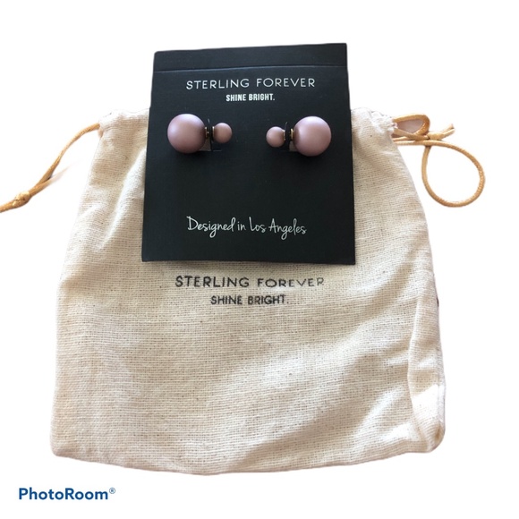 Sterling Forever Jewelry - Sterling Forever Double Sided Earrings